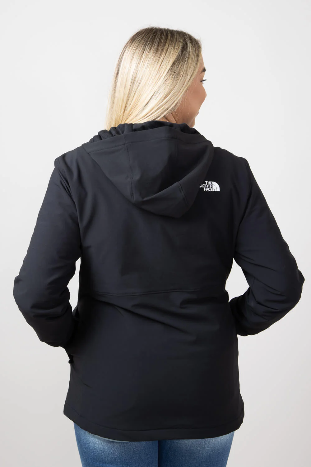 The North Face Shelbe Raschel Hoodie Jacket for Women in Black | NF0A84JJ-4H0 - Image 3