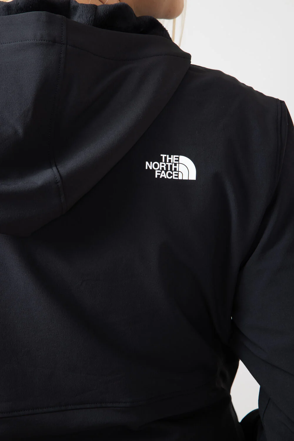 The North Face Shelbe Raschel Hoodie Jacket for Women in Black | NF0A84JJ-4H0 - Image 5