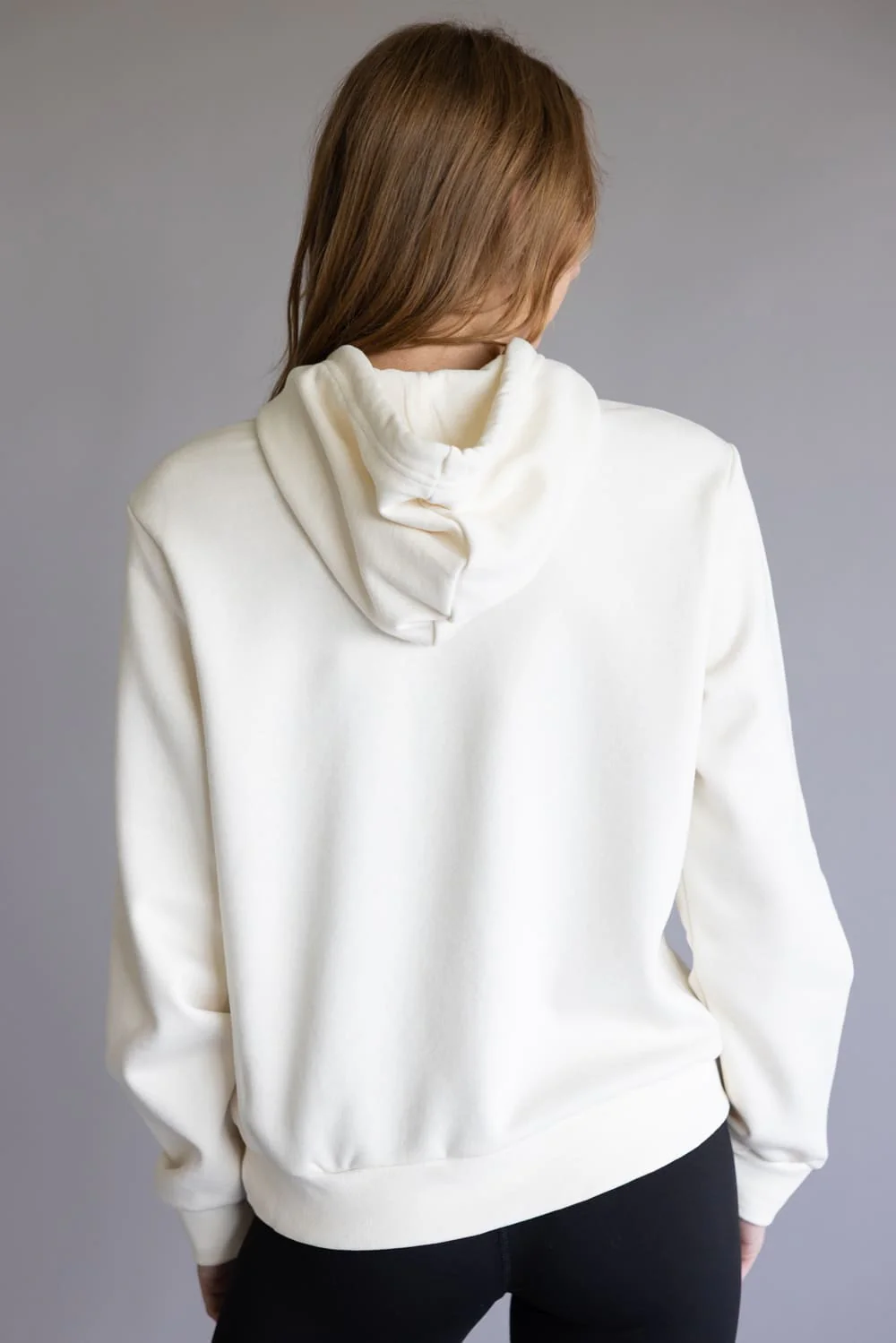 The North Face Sketch Evolution Half Dome Hoodie for Women in White | NF0A8E9N-QLI - Image 2