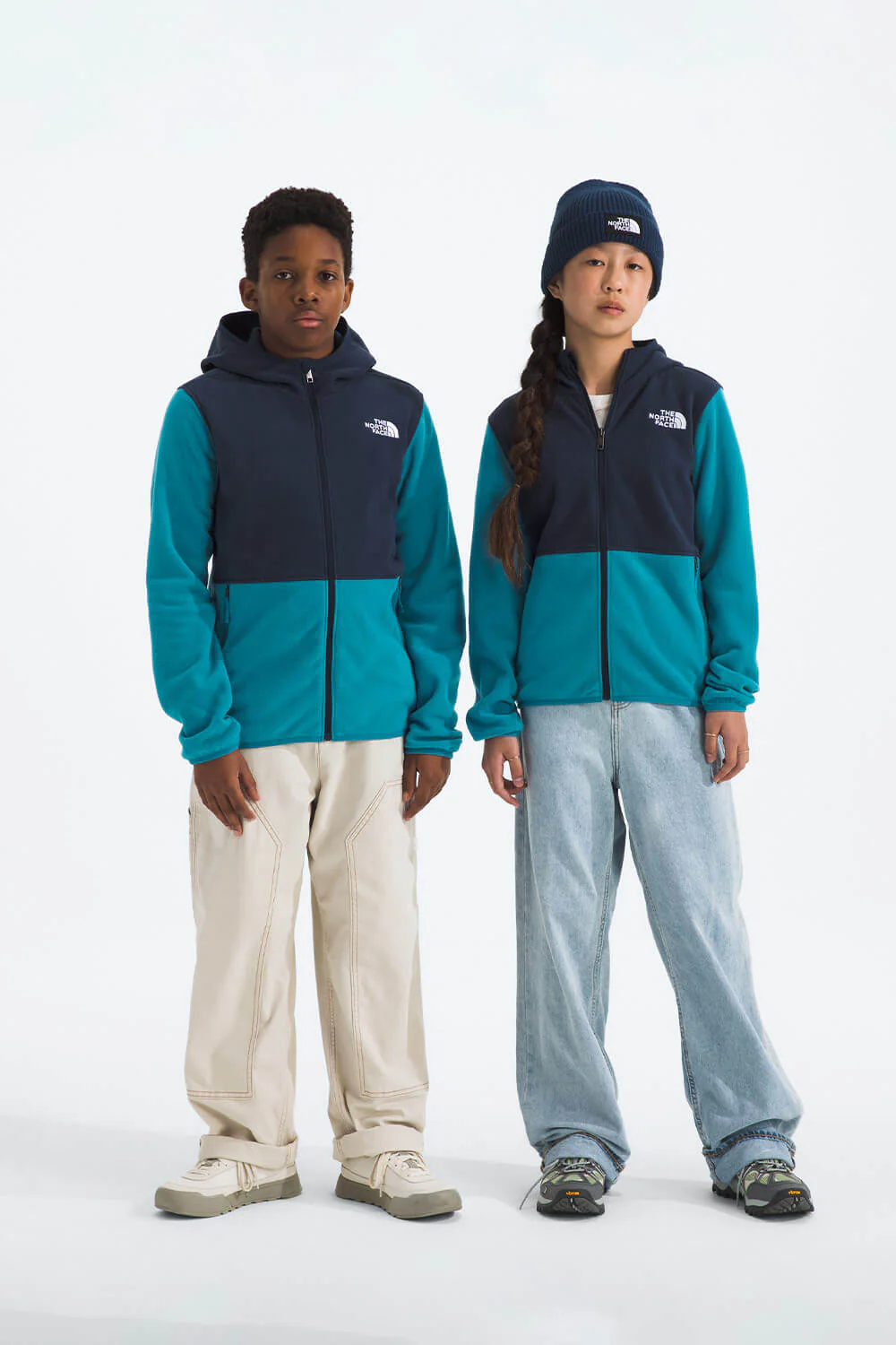 The North Face Youth Glacier Full Zip Hoodie - Image 2