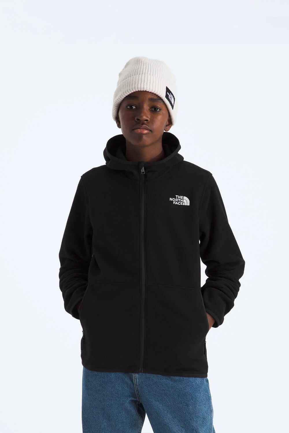 The North Face Youth Glacier Full Zip Hoodie - Image 4