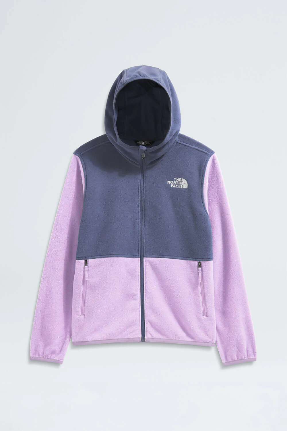 The North Face Youth Glacier Full Zip Jacket in Lilac | NF0A8CVF-DFZ - Image 4