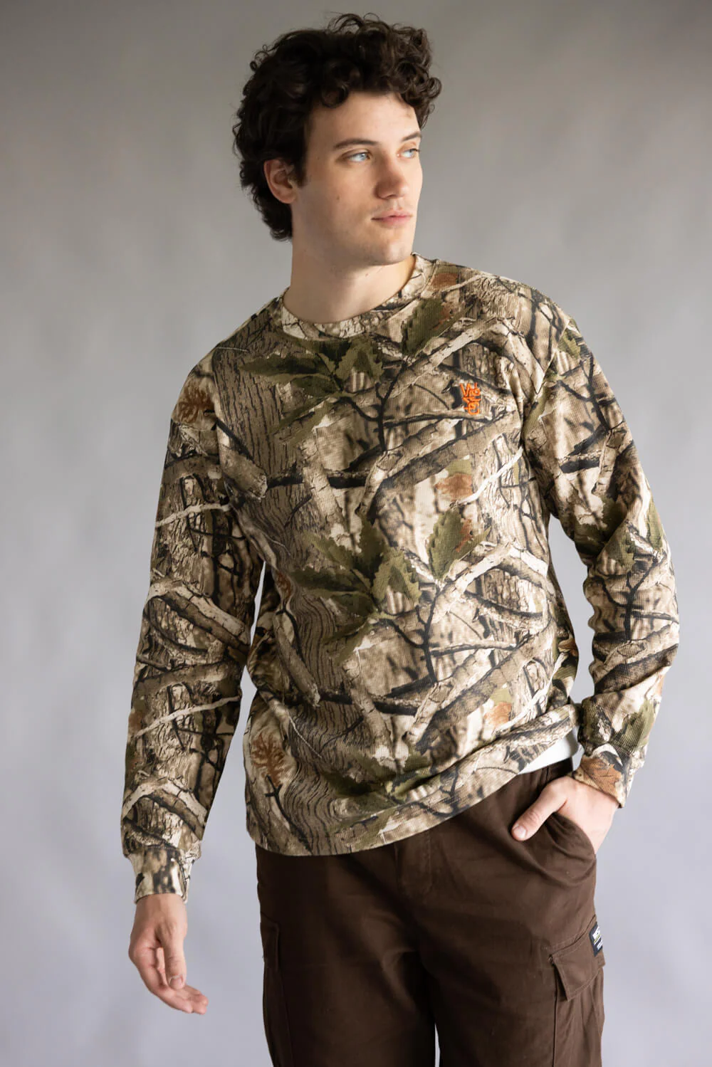 Thermal Forest Long Sleeve Shirt for Men in Camo | P416733-TWILL - Image 4