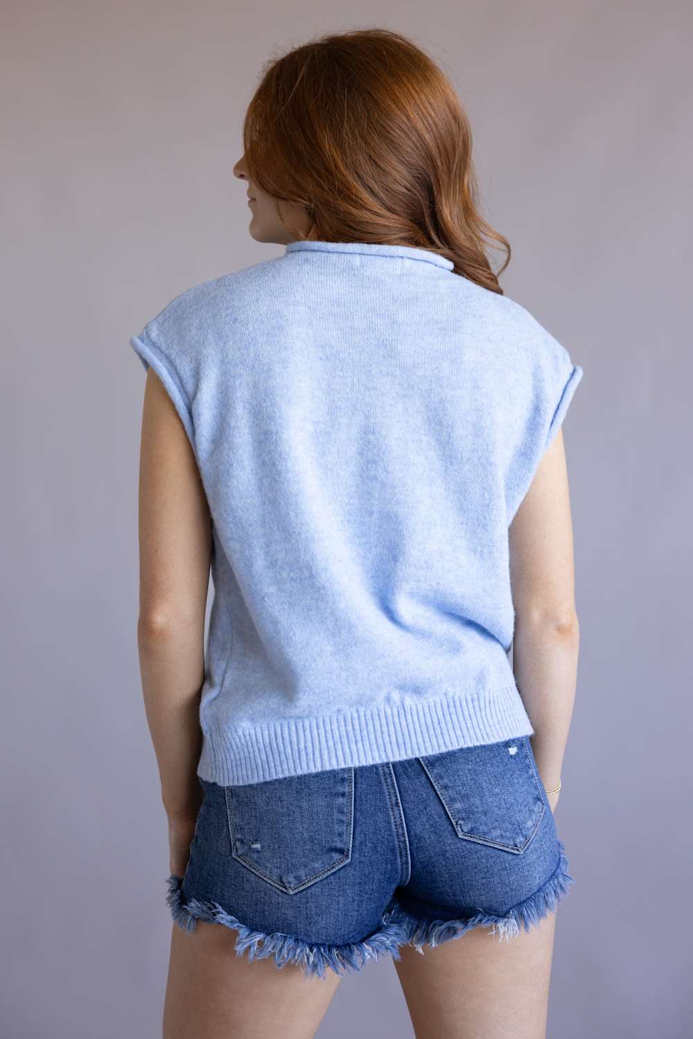 Things Between Piper Vest for Women in Sky | TBW13702-SKY - Image 2