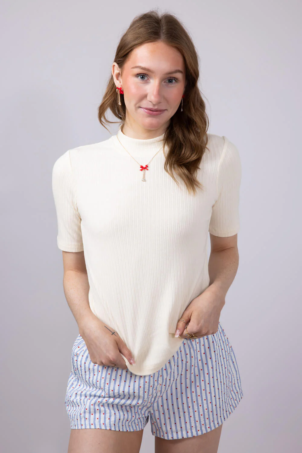 Thread & Supply Bianca Top for Women in Off White | T4374WRKTS-OFFWHITE - Image 2