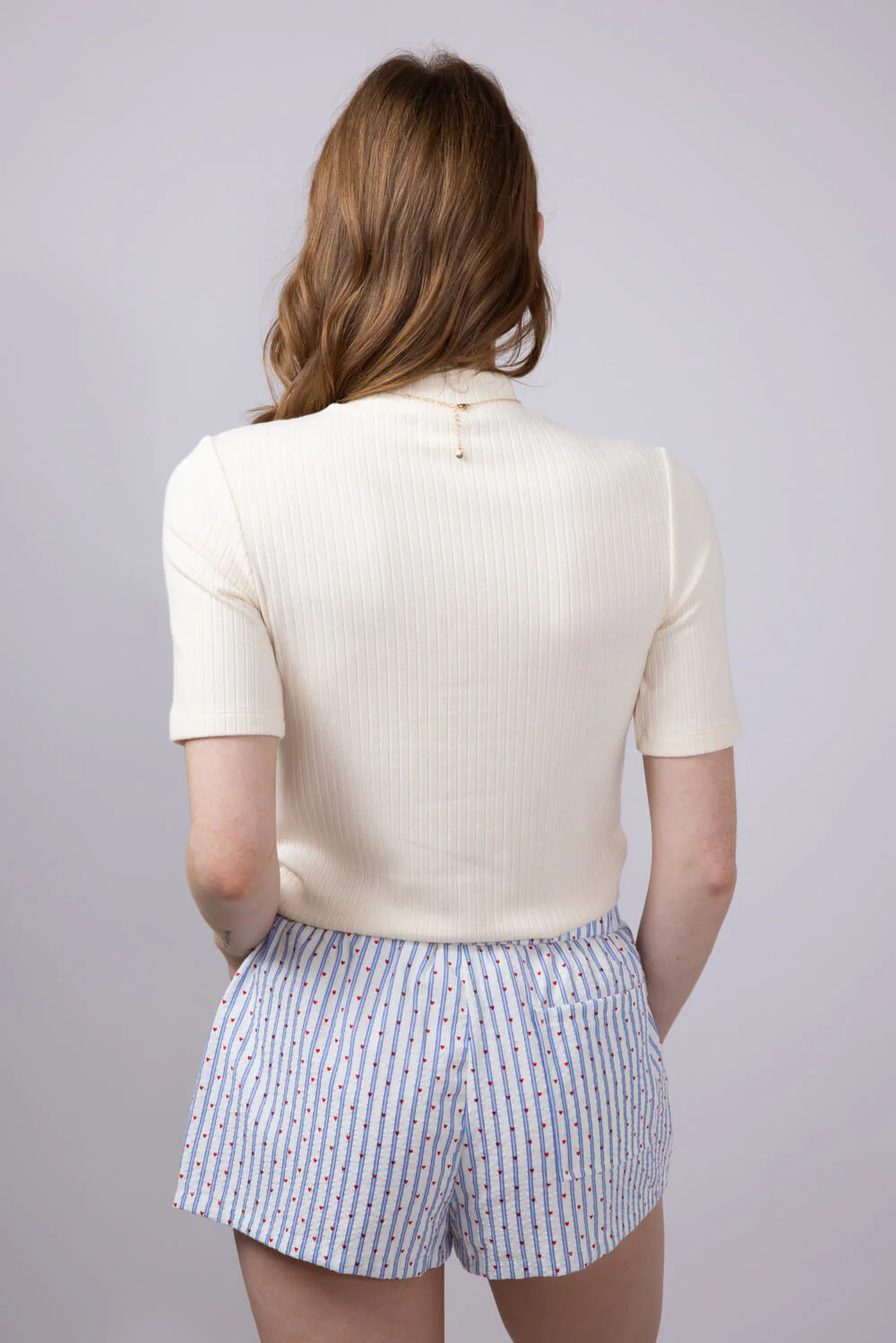 Thread & Supply Bianca Top for Women in Off White | T4374WRKTS-OFFWHITE - Image 3