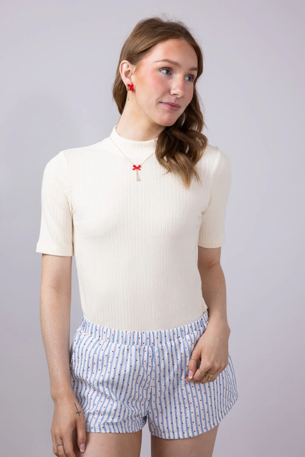Thread & Supply Bianca Top for Women in Off White | T4374WRKTS-OFFWHITE - Image 6