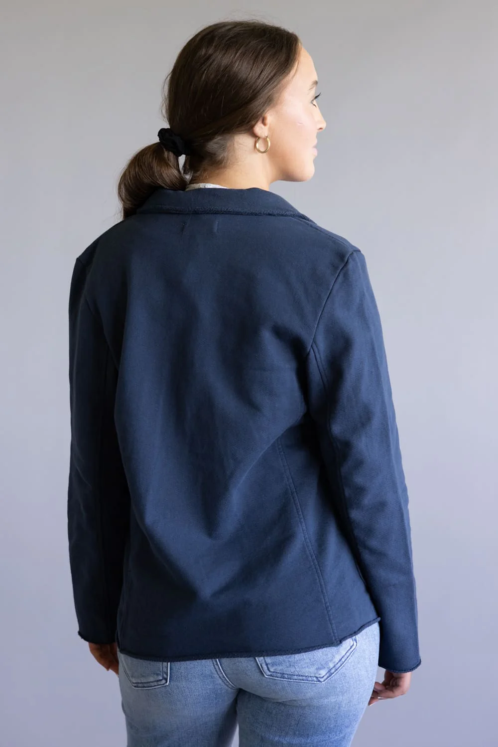 Thread & Supply Brandy Blazer for Women in Blue Nights | J2188TLBTS-BLUENIGHTS - Image 2