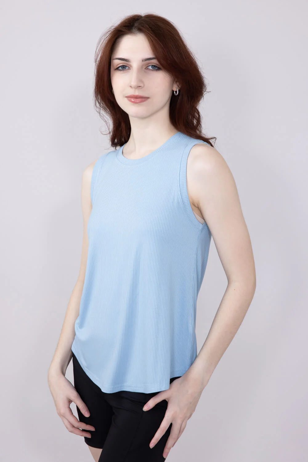 Thread & Supply Euclid Tank Top for Women in Blue | T1562RSTS-GLACIERLAKE - Image 3