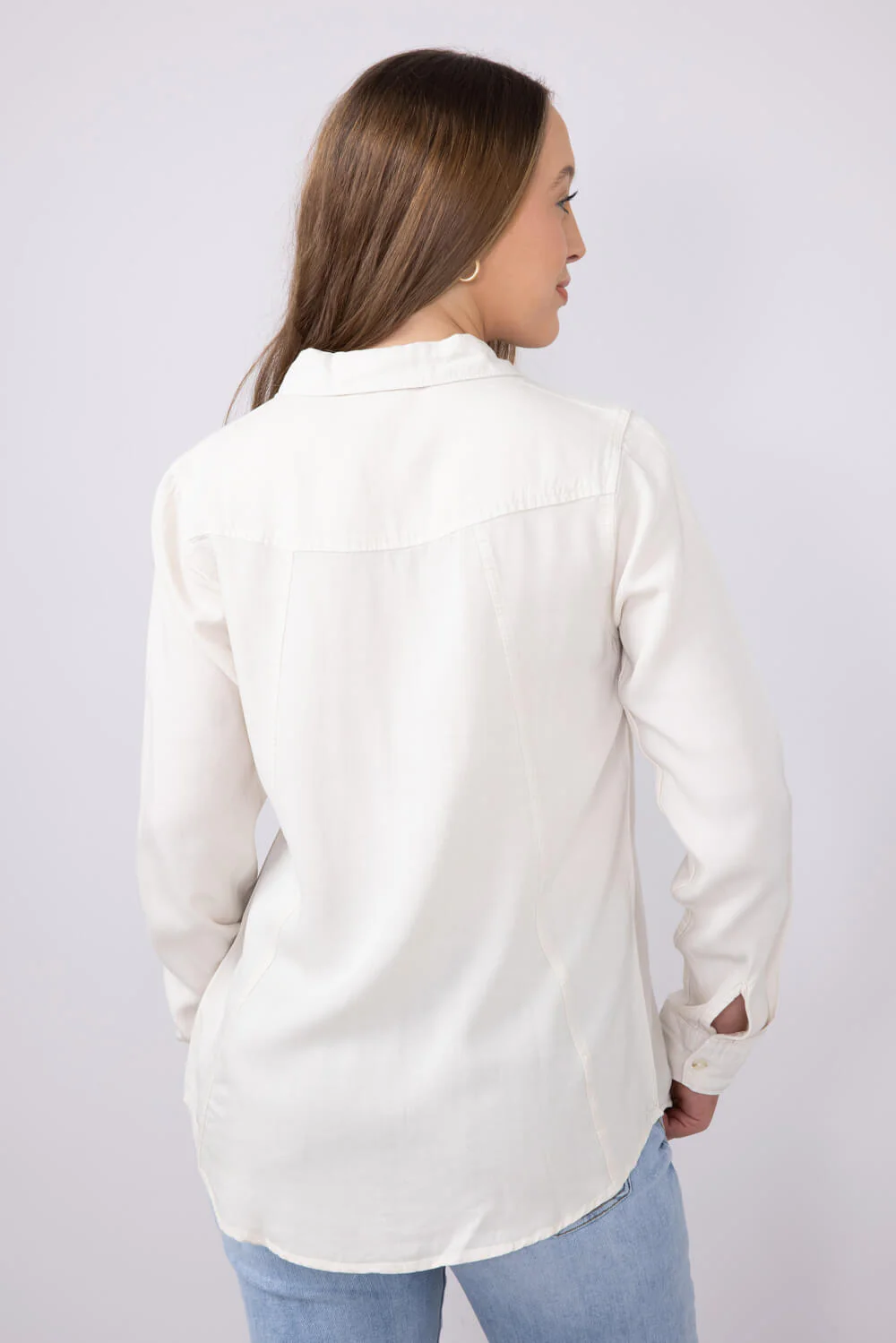 Thread & Supply Ginger Top for Women in Off White | T8035LZTTS-OFFWHITE - Image 2