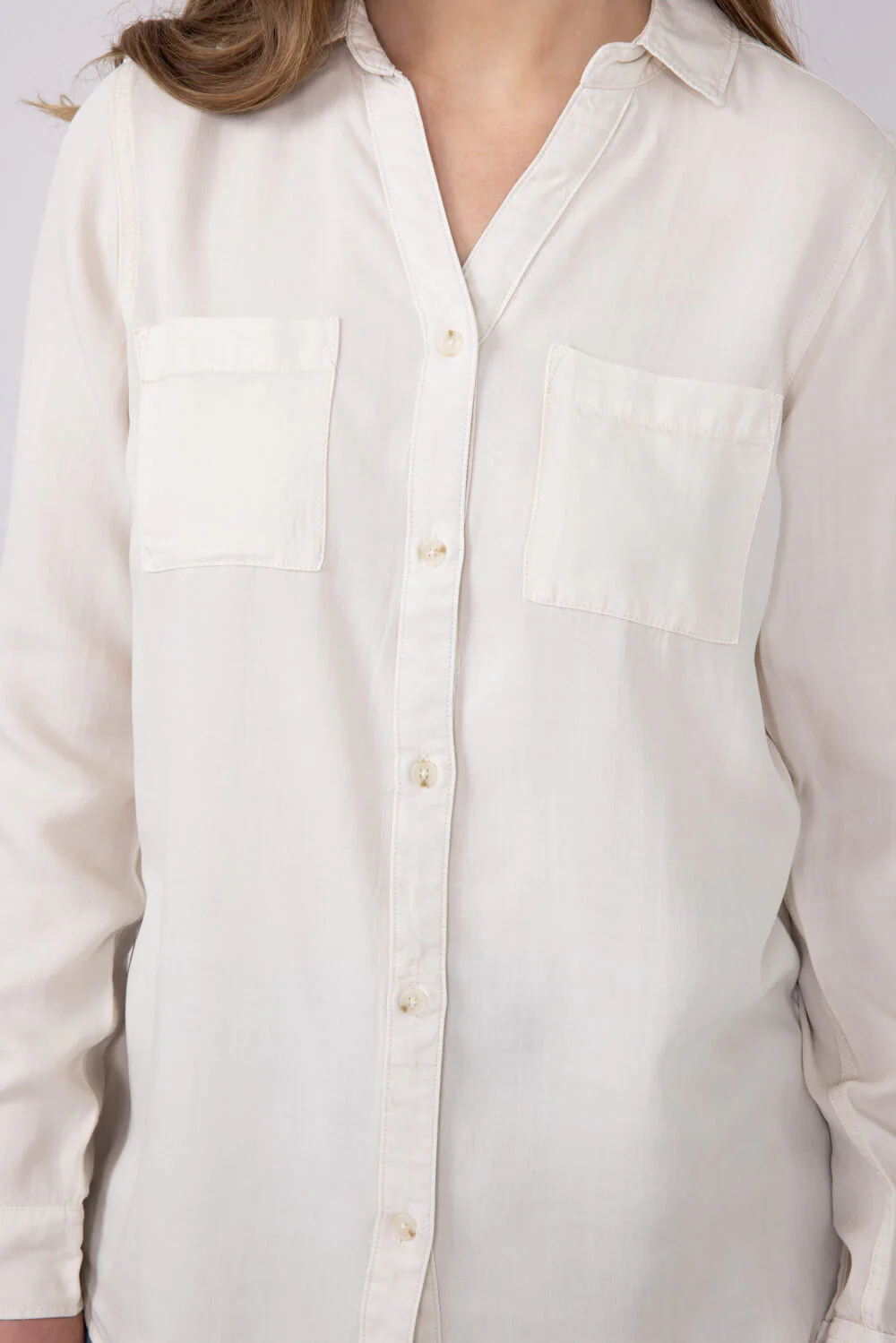 Thread & Supply Ginger Top for Women in Off White | T8035LZTTS-OFFWHITE - Image 3