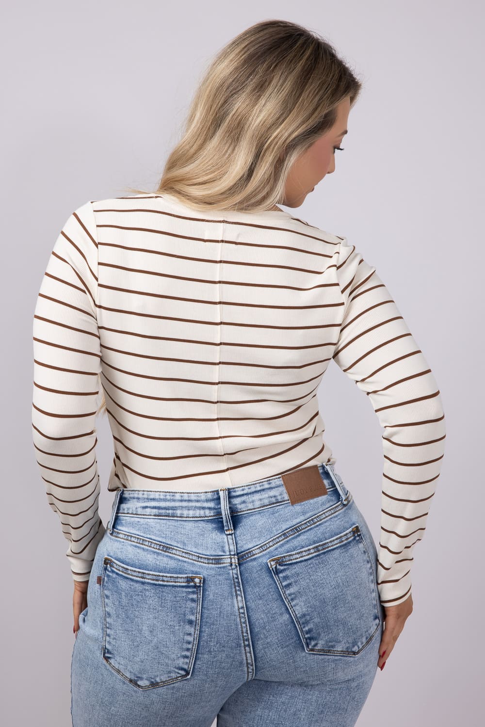 Thread & Supply Lauren Shirt for Women in Off White | T2976MSTS-OFFWHITEBRONZE - Image 2