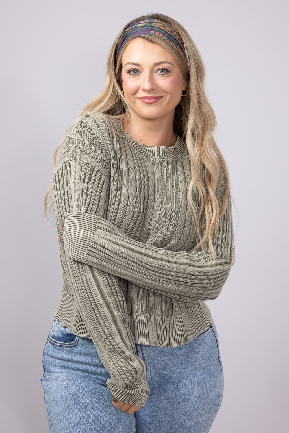 Thread & Supply Lucille Sweater for Women in Desert Sage | T3678SWTW-DESERTSAGE - Image 5