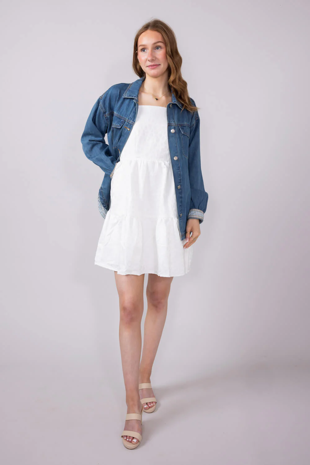Thread & Supply Miriam Denim Jacket for Women in Medium Wash | J3243LCLTS-DREWWASH - Image 6