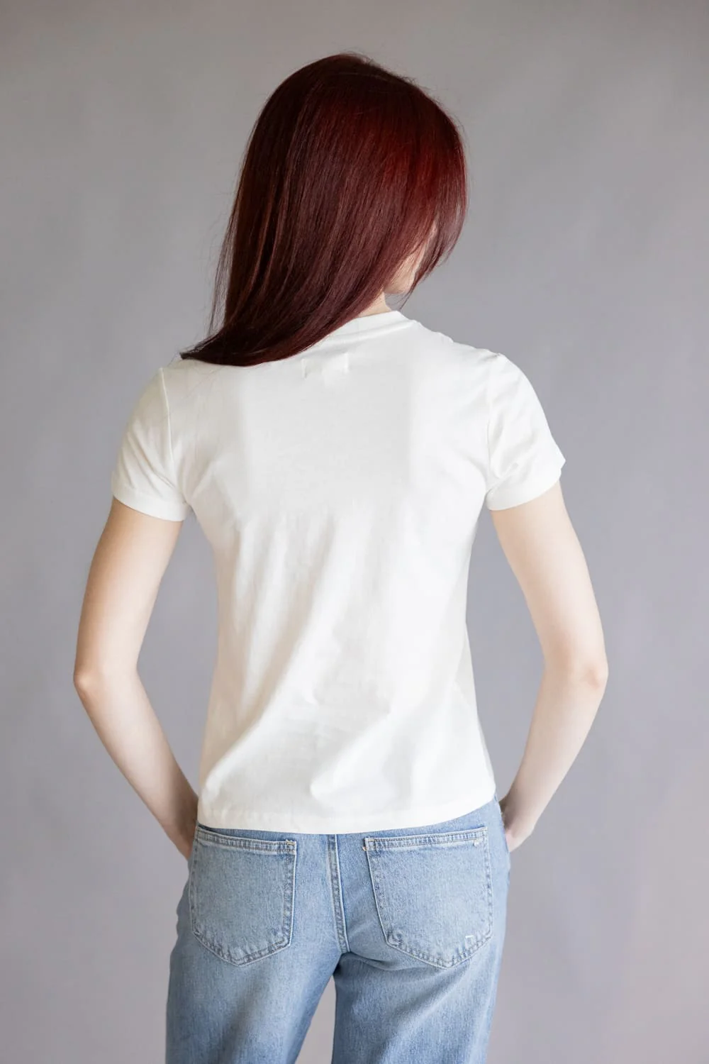 Thread & Supply Natalie Tee for Women in Ivory | T5050CJKTS-IVORY - Image 2