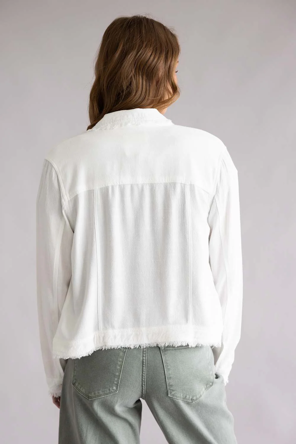 Thread & Supply Sakura Jacket for Women in White | J3783LWLTS-WHITE - Image 3