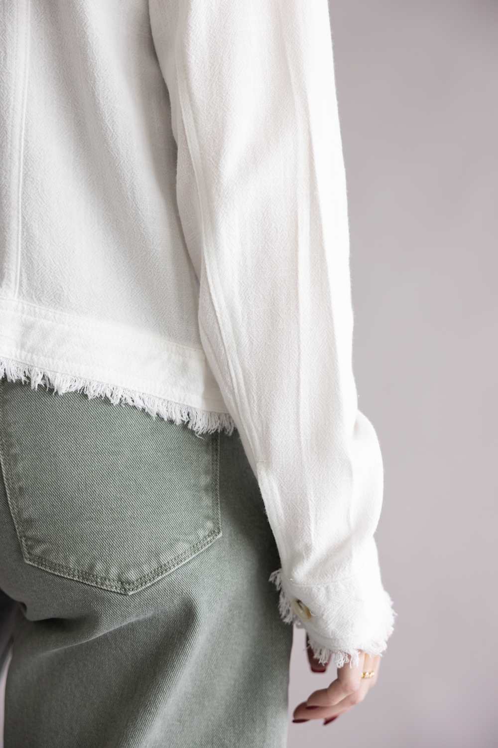 Thread & Supply Sakura Jacket for Women in White | J3783LWLTS-WHITE - Image 5