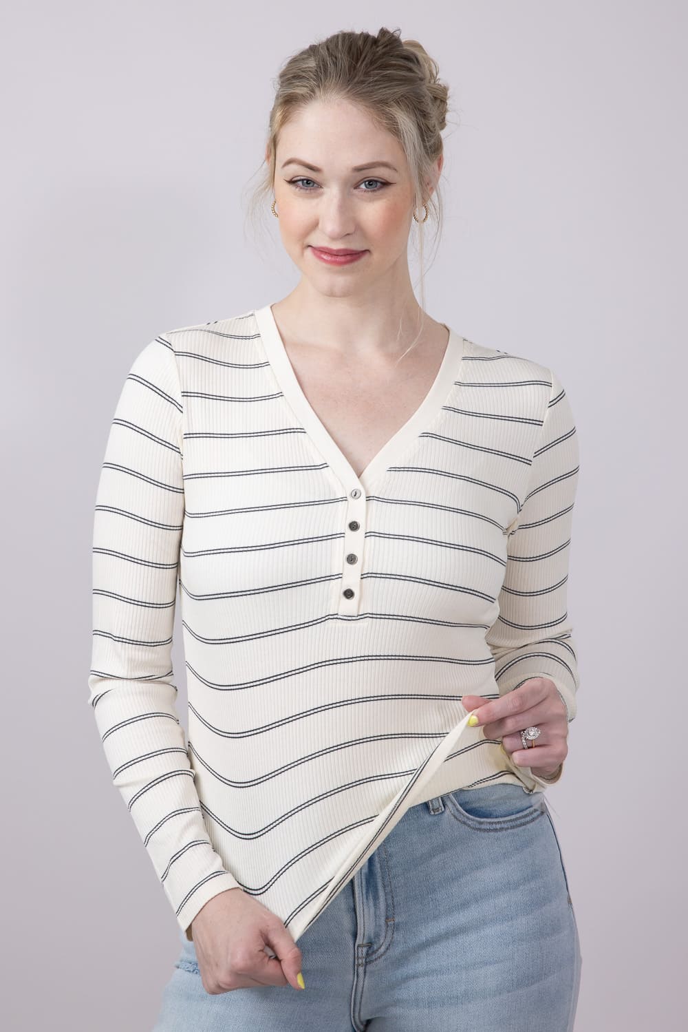 Thread & Supply Solara Stripe Shirt for Women - Image 2
