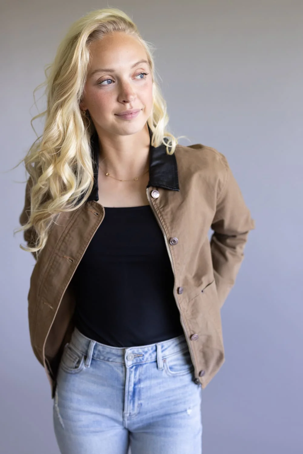 Thread & Supply Zola Jacket for Women in Toasted Coconut | J3509CTS-TOASTEDCOCONUT - Image 4