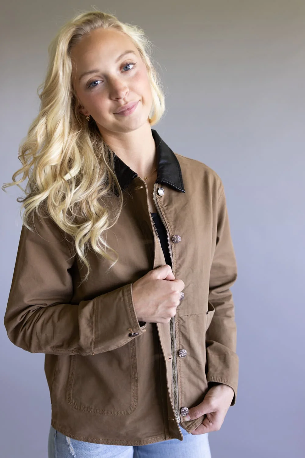 Thread & Supply Zola Jacket for Women in Toasted Coconut | J3509CTS-TOASTEDCOCONUT - Image 5