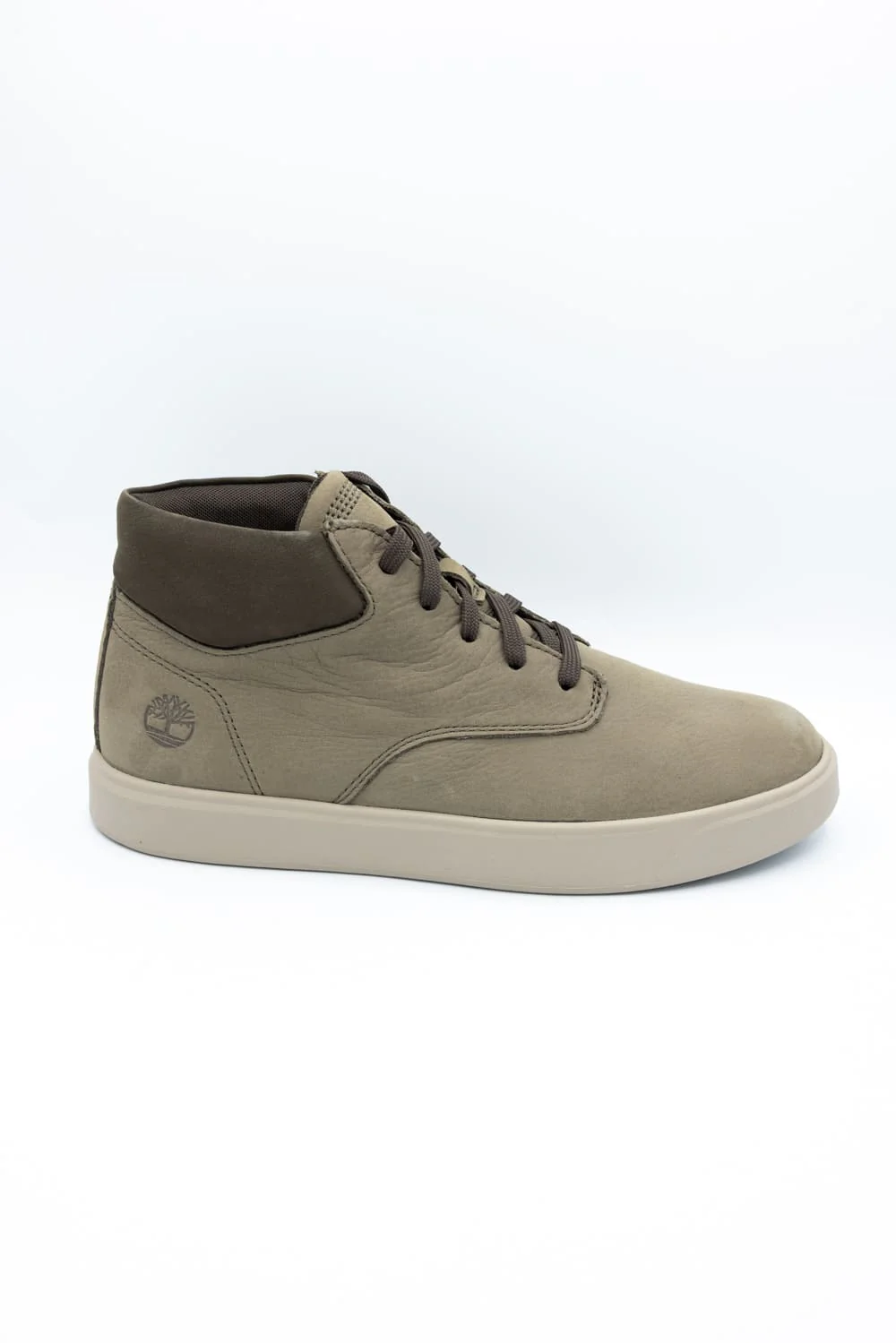 Timberland Emerson Street Mid Sneakers for Men in Grey Nubuck | TB0A6BW6A4N - Image 2