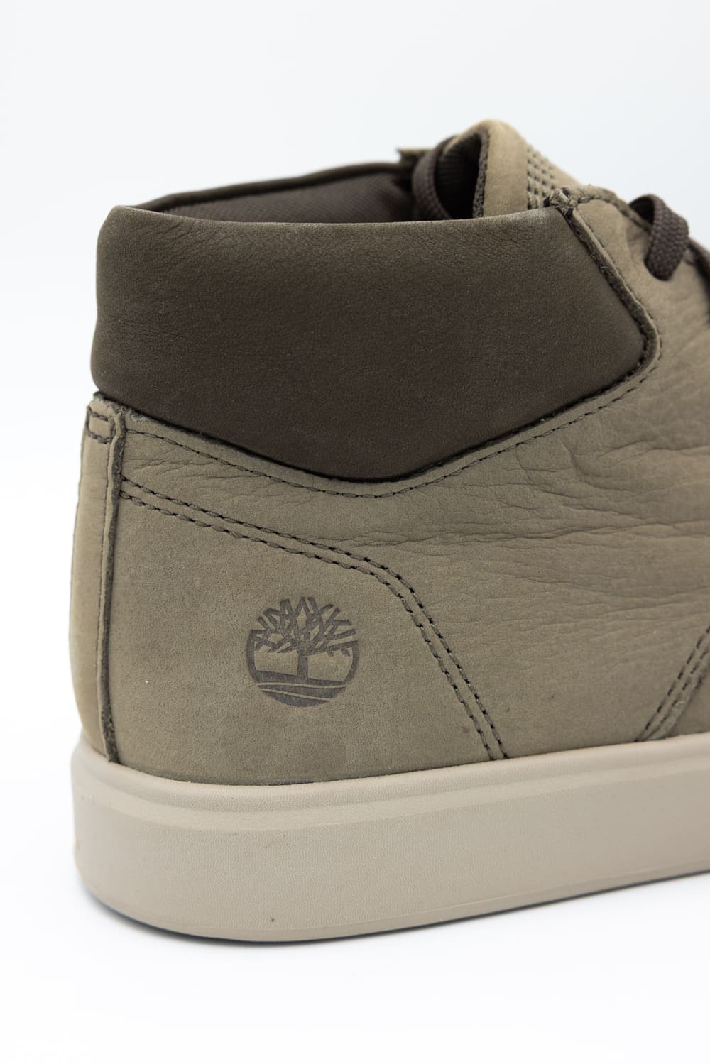 Timberland Emerson Street Mid Sneakers for Men in Grey Nubuck | TB0A6BW6A4N - Image 3