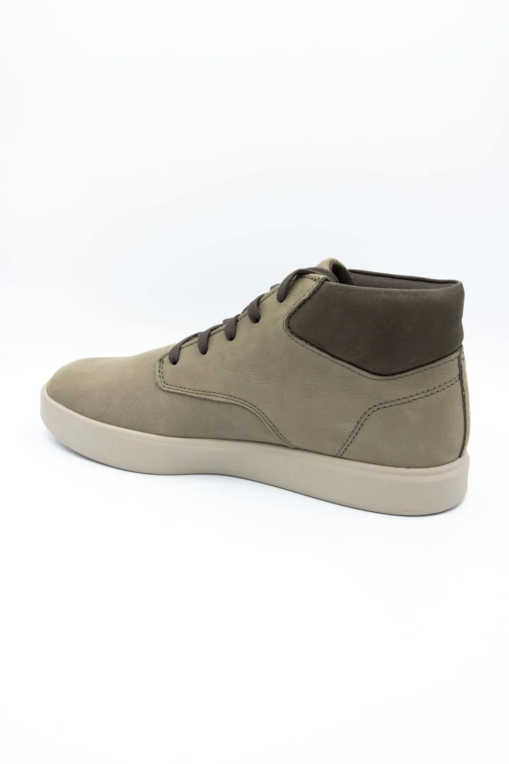 Timberland Emerson Street Mid Sneakers for Men in Grey Nubuck | TB0A6BW6A4N - Image 4