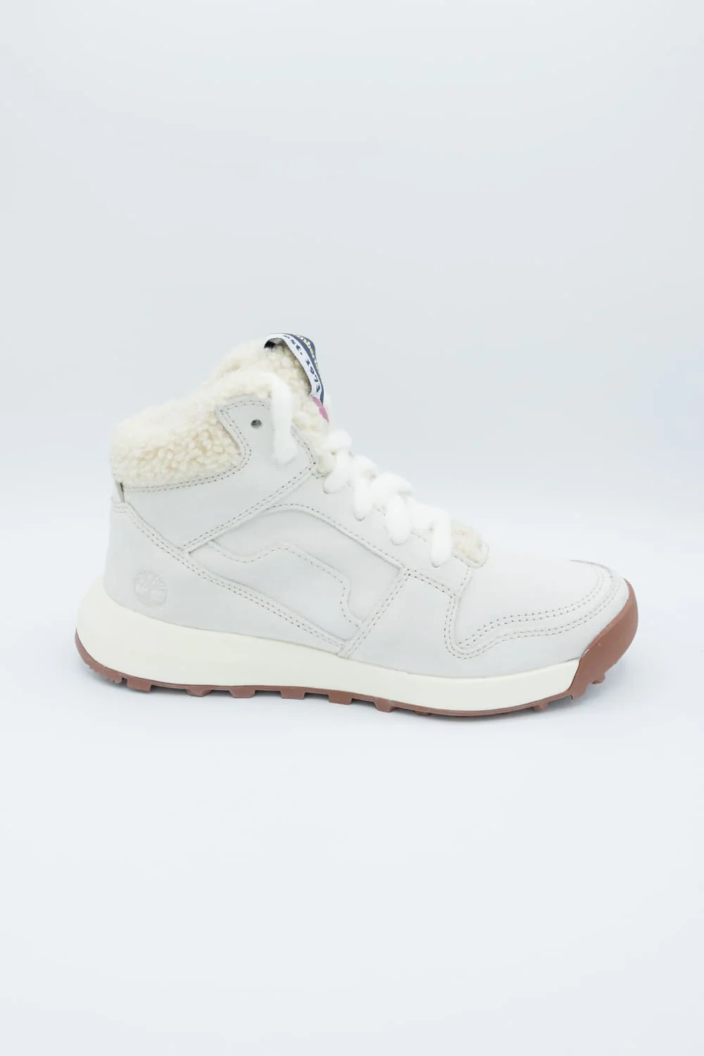 Timberland Retro Swift High-Top Sneakers for Women in White | TB0A431JEUP - Image 3