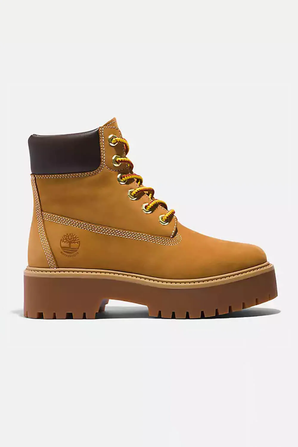 Timberland Stone Street Combat Booties for Women in Brown | TB1A5RJD231 - Image 2