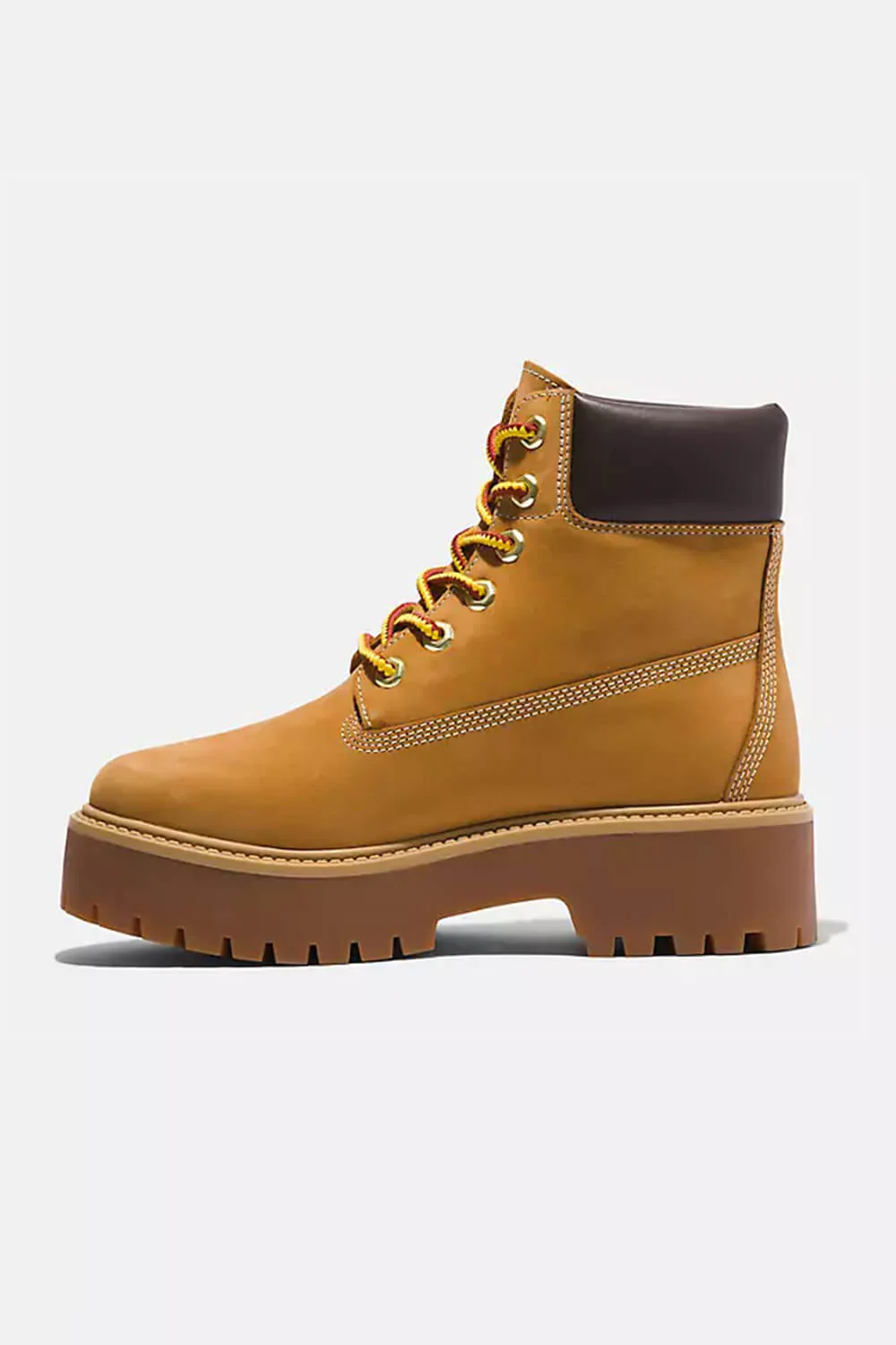 Timberland Stone Street Combat Booties for Women in Brown | TB1A5RJD231 - Image 7