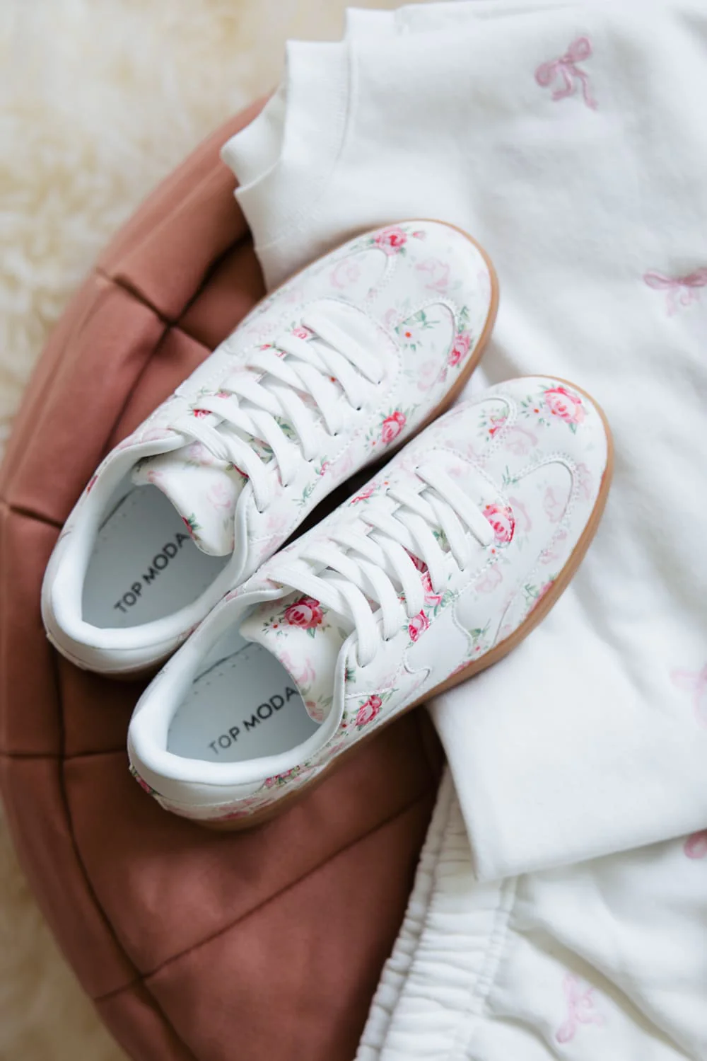 Top Moda Remus Floral Sneakers for Women - Image 2