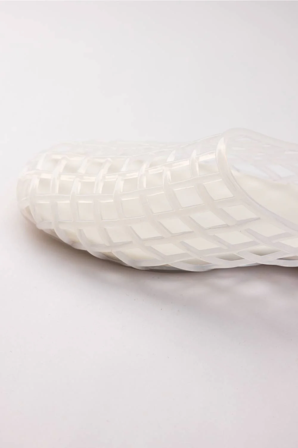 Top Moda Solar Jellie Slides for Women in White | LADY-WHITE - Image 2