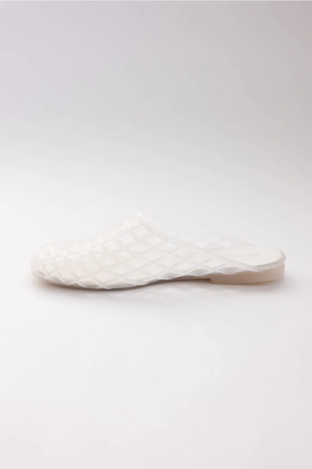 Top Moda Solar Jellie Slides for Women in White | LADY-WHITE - Image 4
