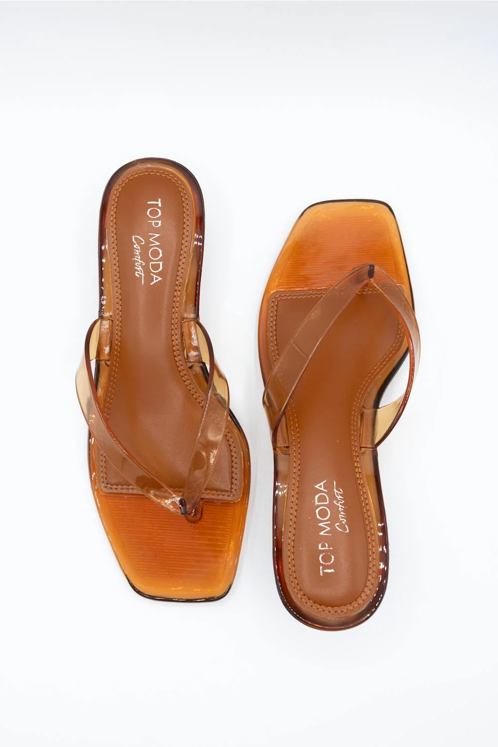 Top Moda Violet Jellie Kitten Heels for Women in Tan | VIOLET-1-TAN - Image 5