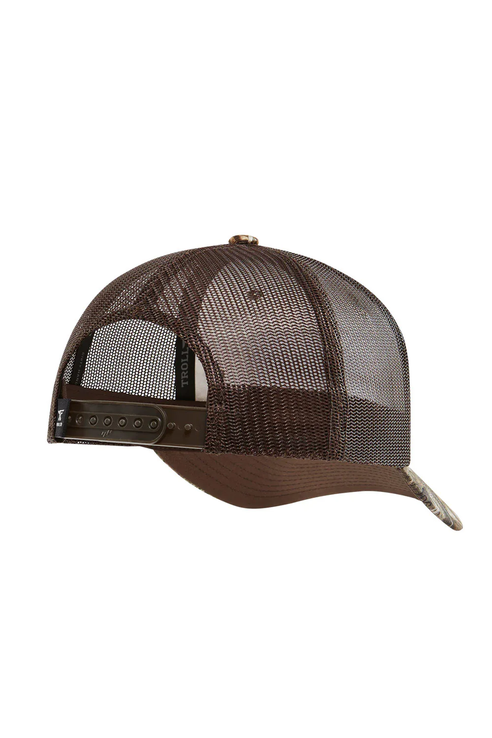 Troll Co. Barricade Curved Brim Trucker Hat for Men in Camo | TC2070-CAMO - Image 2