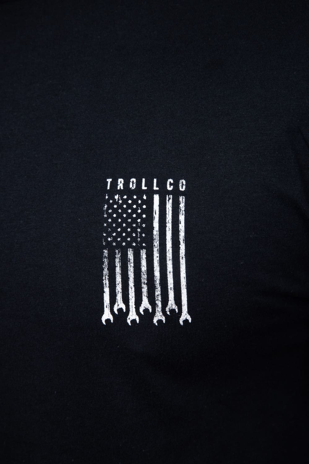 Troll Co Dirty Hands Clean Money Flagship T-Shirt for Men in Black | TC2350-BLACK - Image 3