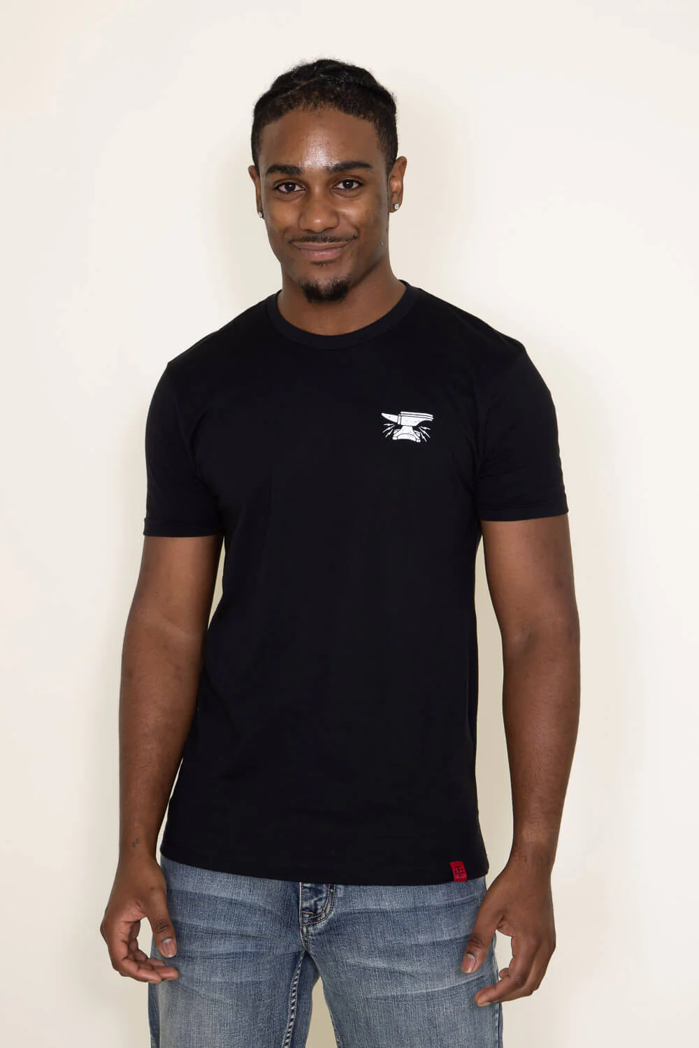 Troll Co. Skilled Labor T-Shirt for Men in Black | TC1390-BLACK - Image 2