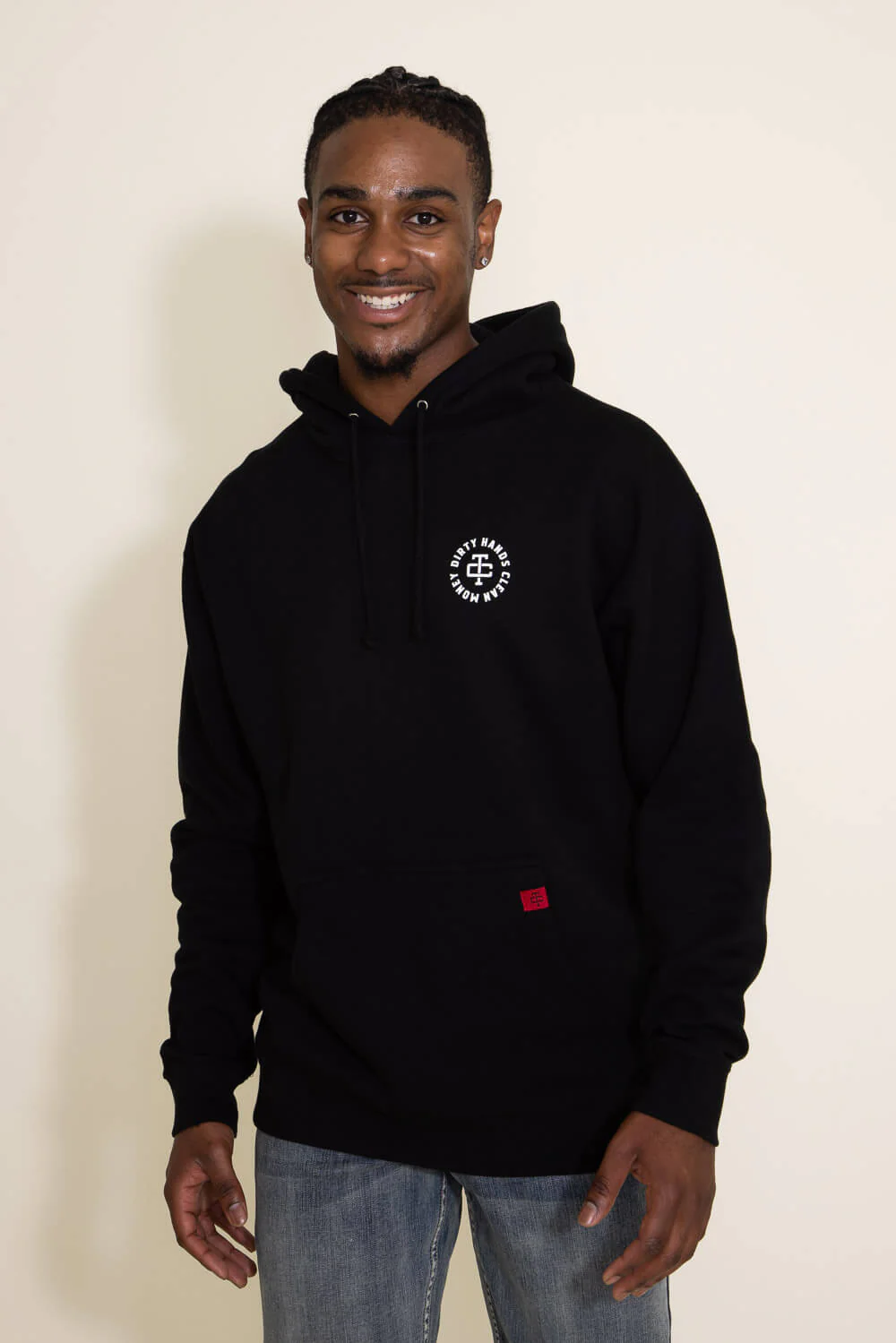 Troll Co. Twisting Wrenches Hoodie for Men in Black | TC0533-BLACK - Image 3