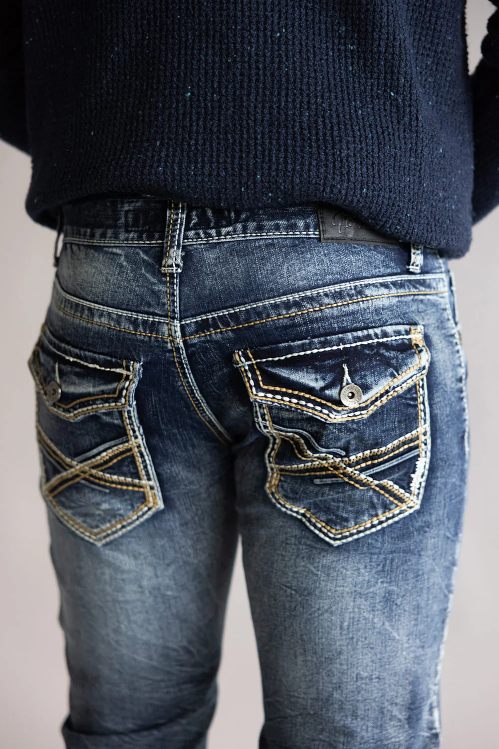 True Luck Adey Straight Jeans for Men | TL24012303 - Image 3