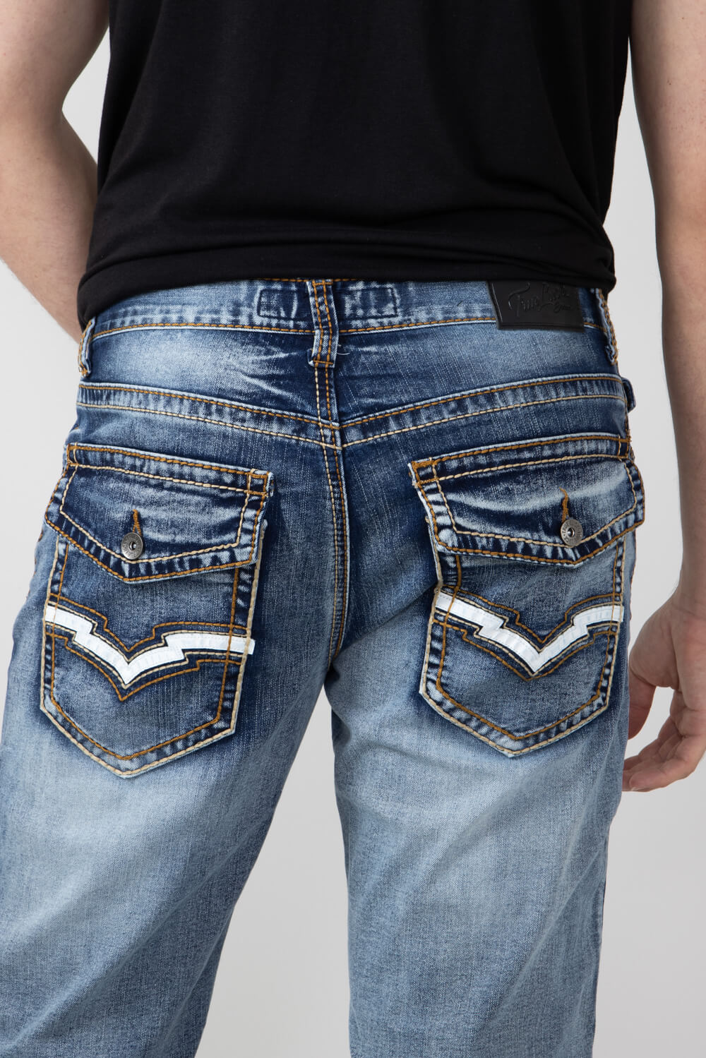 True Luck Amir Straight Jeans for Men | TL23090605 - Image 3