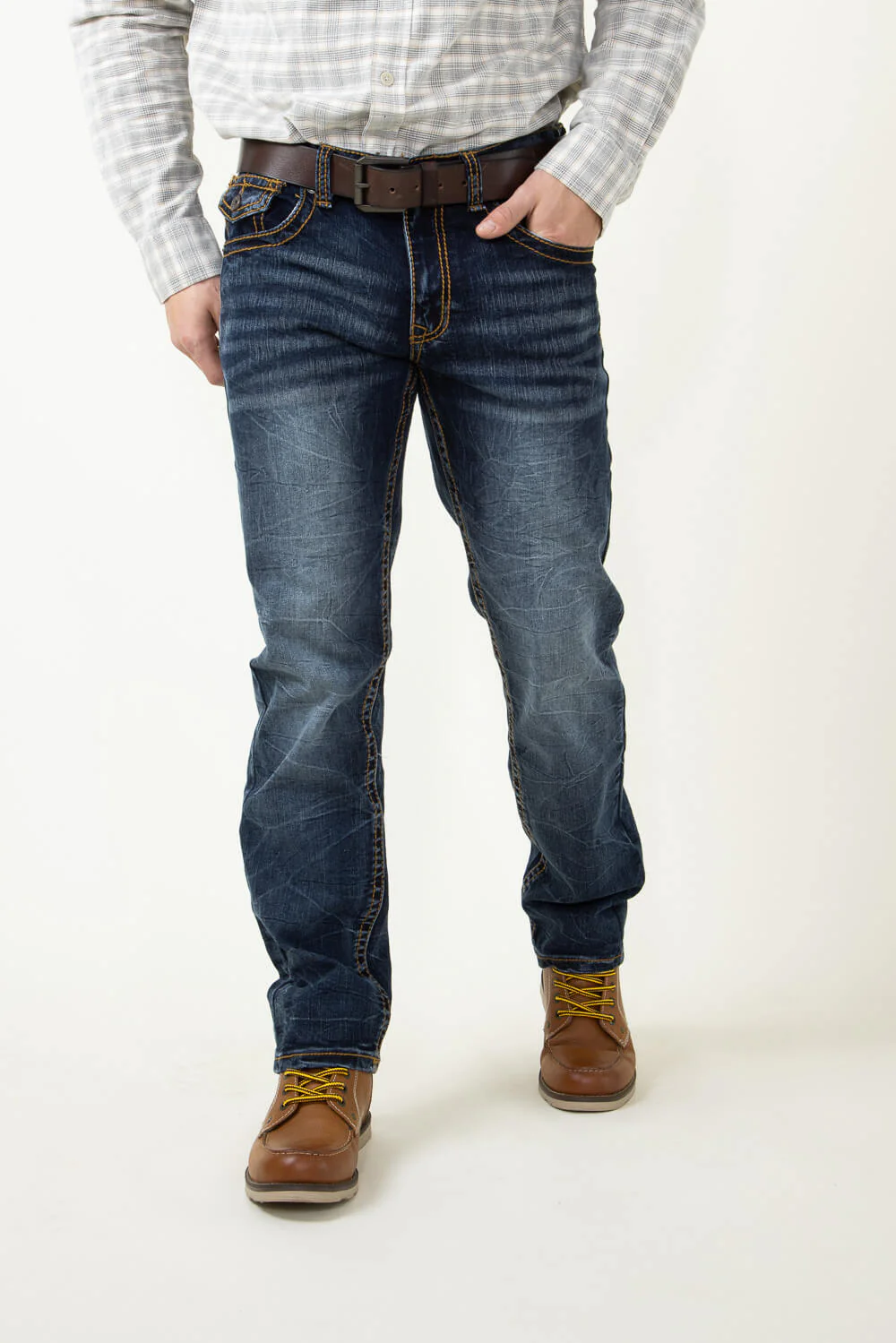 True Luck Andre Straight Jeans for Men | TL22032911 - Image 2