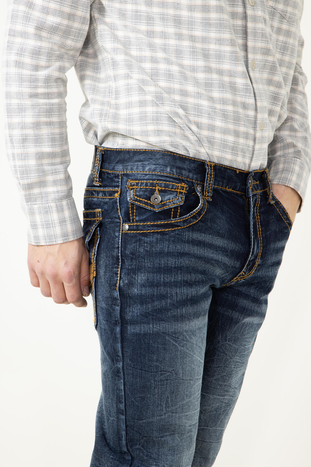 True Luck Andre Straight Jeans for Men | TL22032911 - Image 5