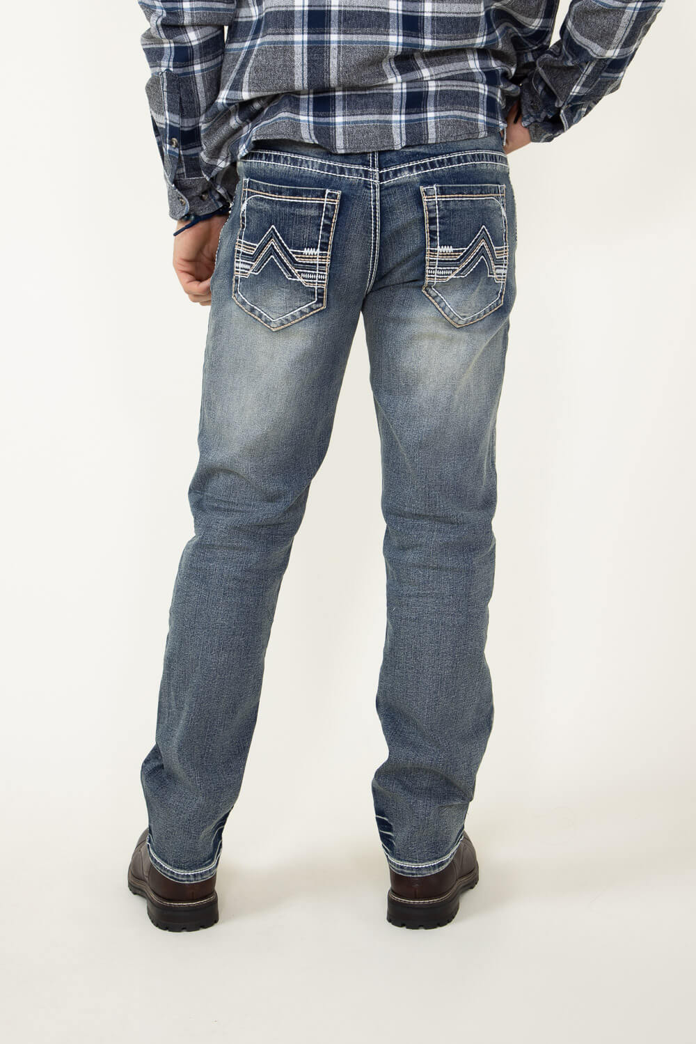 True Luck David Straight Jeans for Men | TL21040902 - Image 2