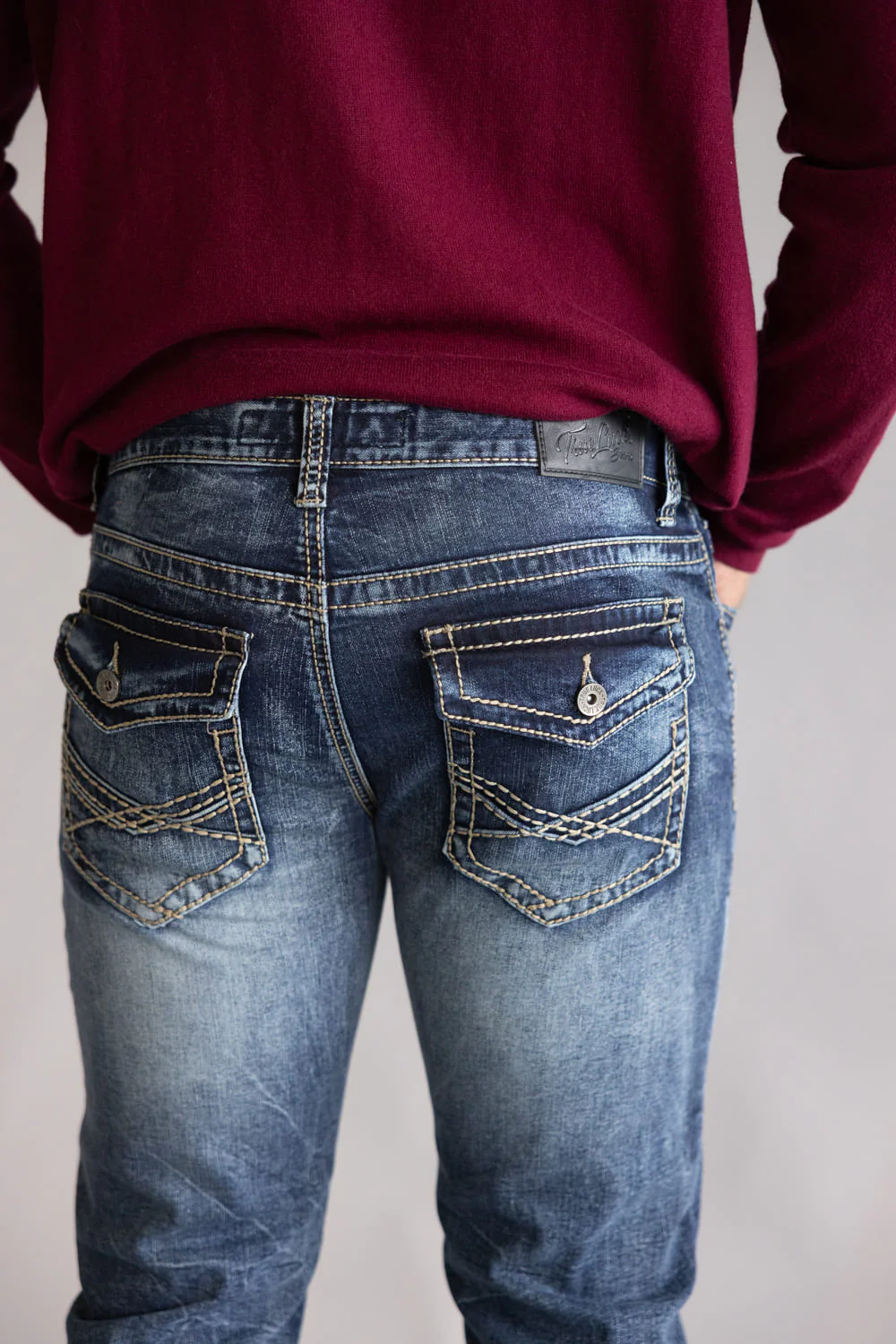 True Luck Desmond Bootcut Jeans for Men  | TL24012361 - Image 3