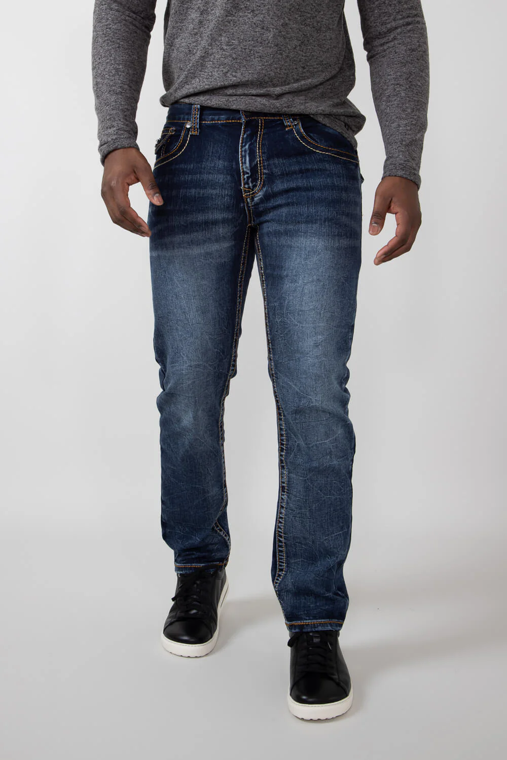 True Luck Easton Straight Jeans for Men | TL23090604 - Image 2