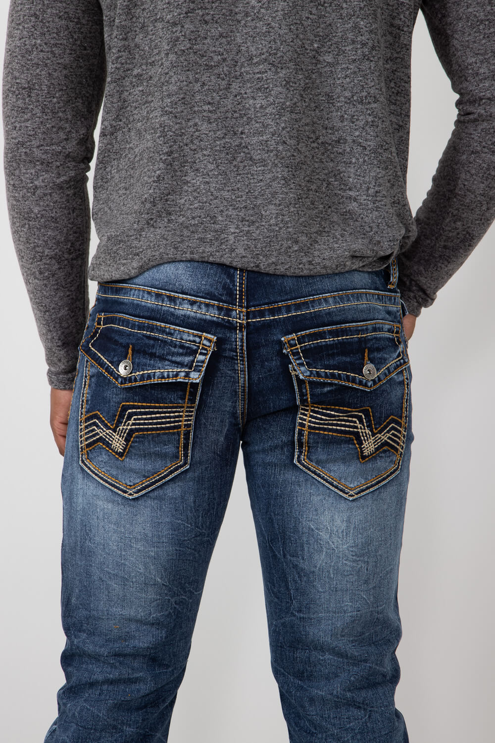 True Luck Easton Straight Jeans for Men | TL23090604 - Image 7
