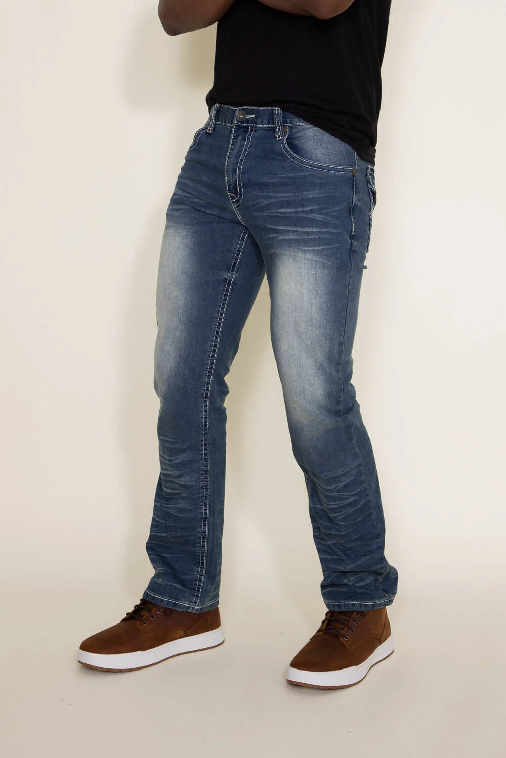 True Luck Alfred Bootcut Jeans for Men | TL19350502 - Image 3