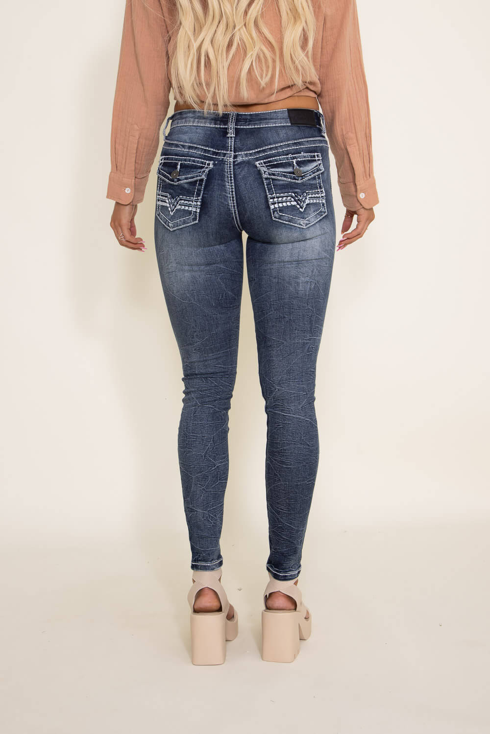 True Luck Blake Skinny Jeans for Women | TL20200408 - Image 6