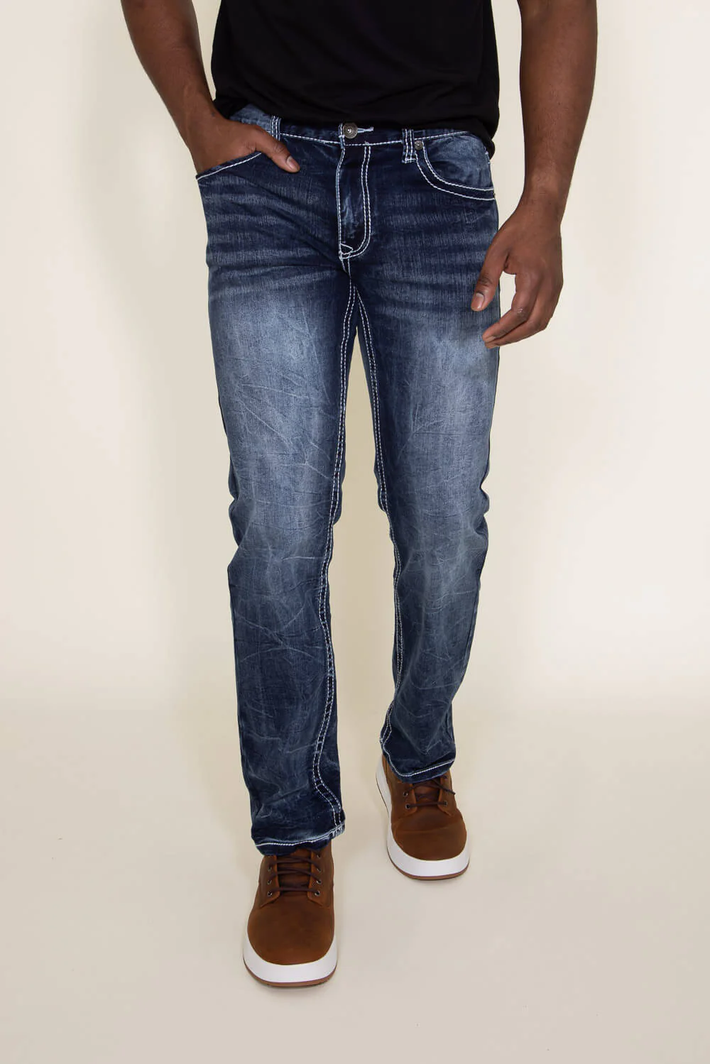 True Luck Hancock Bootcut Jeans for Men | TL16350009 - Image 2