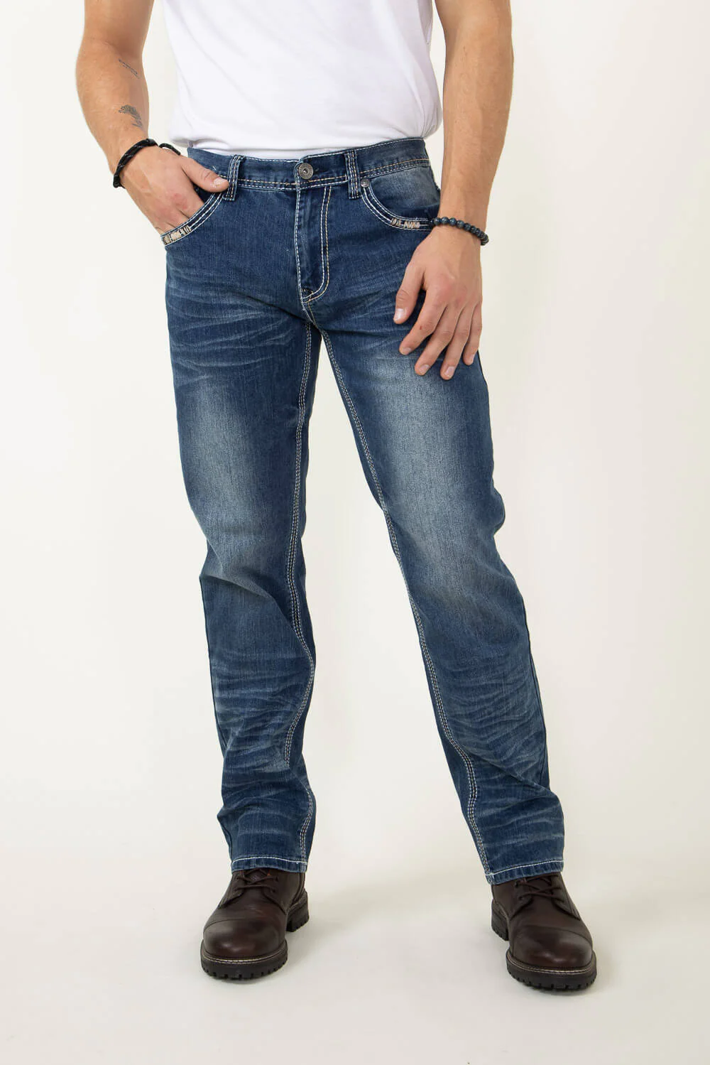 True Luck Liam Straight Jeans for Men | TL18150007 - Image 2